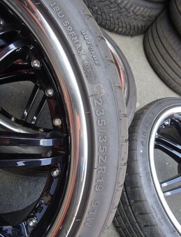 Alu disky límcové na Mercedes, 19", 5x112,ET 45, letní sada - 10