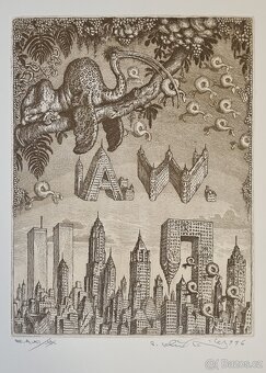 Predám grafické práce Petra Kľúčika. - 10