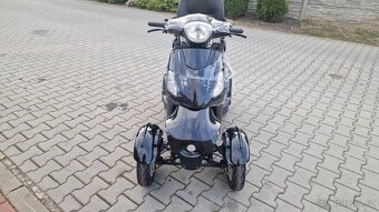 Elektrický čtyřkolový skútr 4GO,500 W 60 V 25 km/h černá - 10