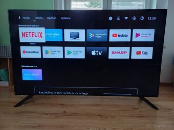 70"4K Android 4K Smart TV Sharp 70CL5EA úhlopříčka 177cm - 10