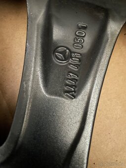 Original alu Mercedes V class W447 / Vito + 245/45/18 95% - 10