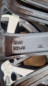 Alu kola Peugeot 16" 4x108 letní pneu 195/55 R16 5mm 208 - 10