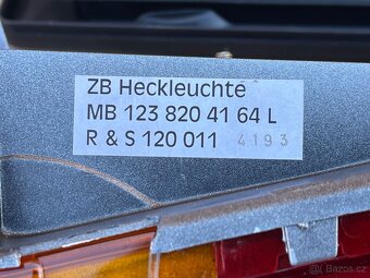 Mercedes W123 přední a zadní lampy Bosch nové - 10
