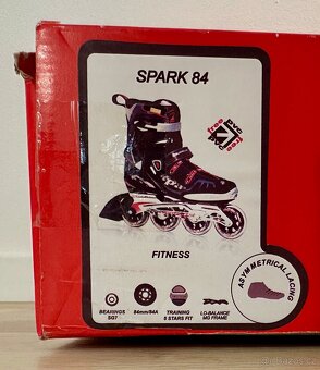 In-line brusle Rollerblade Spark 84, vel. 42 + chrániče - 10