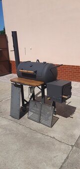 Velký Barbecue zahradní Gril (Americký styl) SMOKER - 10