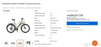 Elektrokolo EASYBIKE SPIRIT baterie 480Wh, stav nového kola - 10