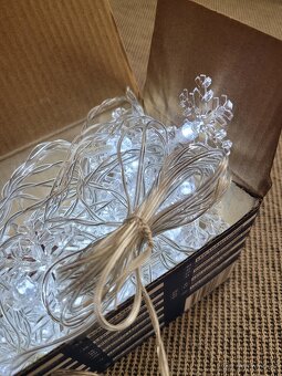 Světelný LED řetěz Závěsy z vloček zn. Livarno - 10