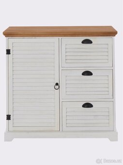 NOVÁ Krásná bílá komoda Provence - 10