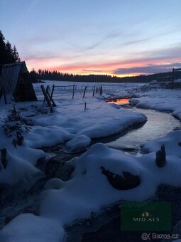Prodej rekreačního domu, penzionu.  Jelení u Nových Hamrů, K - 10