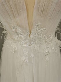 Luxusní nenošené svatební šaty, Windflower, 38 EU (S) - 10