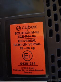 Autosedačka Cybex Solution M-Fix - 10