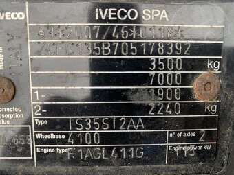Iveco Daily 35S16 Nový 3S sklápěč - 10