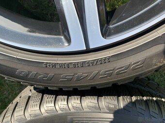 Original Alu kola Mercedes A, B, C, CLA; 225/45/18 zimní - 10
