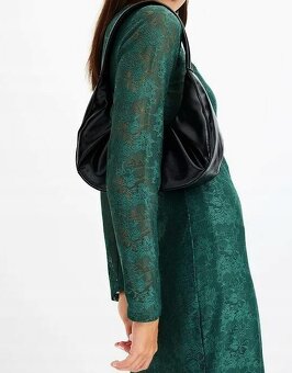 Příležitostní krajkové midi šaty 40/44 - 10