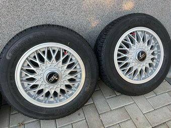 BBS 14" 4x108 Audi 80/90 - zánovní pneu - 10