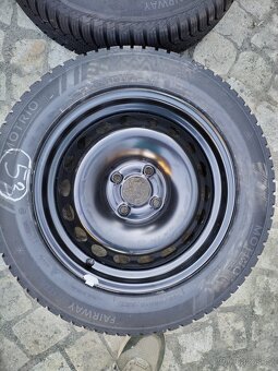 Dacia Renault zimni komplet 4x100 R15 + 185/65/15 - 10