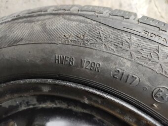 185/60 R14 M+S ZIMNÍ BARUM POLARIS 7mm + DISKY 5X100 FABIA - 10