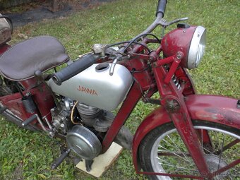 JAWA VILLIERS r.v.1934 bez dokladů dlouhá léta na půdě - 10