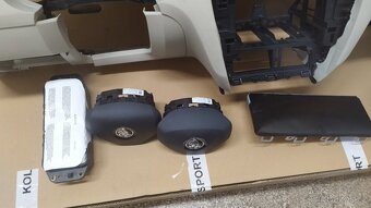 Airbagová sada Škoda Octavia 3 béžová s originální palubkou - 10