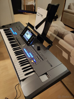 Klávesy Yamaha Tyros 5, rozšiřující deska, 76 kláves, v perf - 10