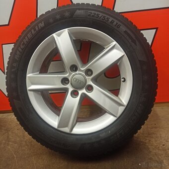 ALU kola Audi A4, 5x112 ET46 zimní pneu 225/55 R16 - 10