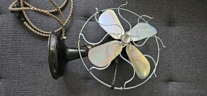 VENTILÁTOR ATAS, STARÝ MECHANICKY OTÁČECÍ FUNKČNÍ VĚTRÁK - 10