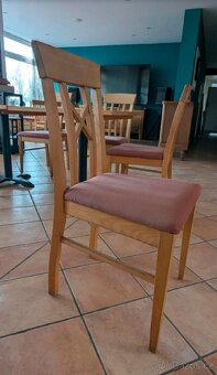 Židle stoly lavice do restaurace - 10
