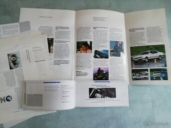 BMW E34 535i , E32 - Service Card - 10