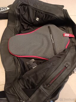 IXS RS 800-Pánská Dámská kožená moto kombinéza, zkrácená - 10