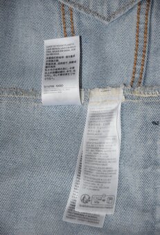 LEVIS jeans. bunda / džíska, velikost "M", NOVÁ, 100% bavl - 10