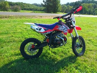 Pitbike By Apollo Jaguar 125cc 17/14 E-Start Červená - 10