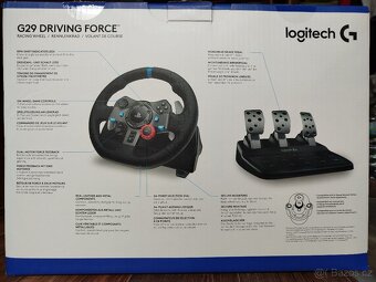 Volant (s pedály) + řadící páka - 10