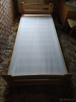Postel 90x200 z masivu - 10
