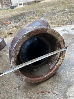 KOMÍNOVÁ SESTAVA ŠAMOTOVÁ GLAZOVANÁ. - 10