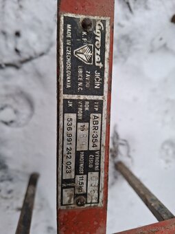 malotraktor pracovní výklopná bedna - 10