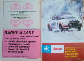 MOTOR MOTORISTICKÁ SOUČASNOST 6/86, 11/86 a 10/87 - 10