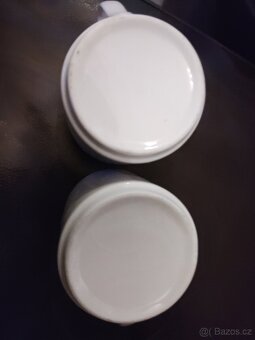 Velké bílé porcelánové hrnky - 10