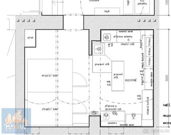 Pronájem výrobního prostoru - kuchyně (80 m2), Praha 7 - Ho - 10