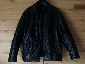 Pánská zimní kožená bunda - 10