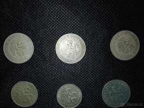 Stříbrné mince - 10