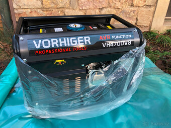 Elektrocentrála benzin VH4700V8, 230/380V, 4-taktni motor, s - 10