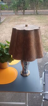 Porcelánová stolní lampa - 10
