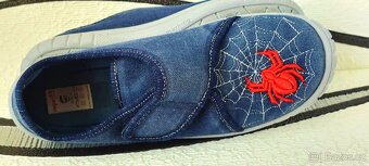 CHLAPECKÉ RIFLOVÉ TENISKY SPIDERMAN - 10