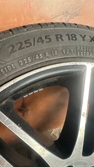 Letní alu kola Passat 18” rozteč 5x112 s pneu Barum - 10