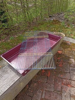 Velká klec pro králíka d118cm, š57cm, v50cm - 10