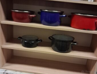 Retro nádobí hrnce - 10