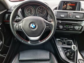 BMW 116D 85KW 2016 SPORT-LINE LED-KUŽE- PARK.SENZ. TAŽNÉ ZAŘ - 10