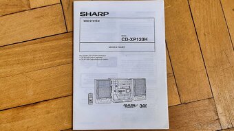 Mini věž Sharp CD-XP120H - 10