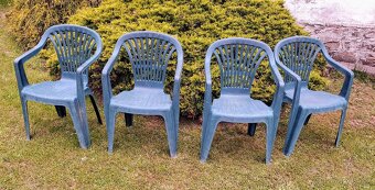 Plast židle, křesla, více ks - 10