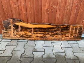 Obraz ručně vyřezavaný JESENÍKY - 10